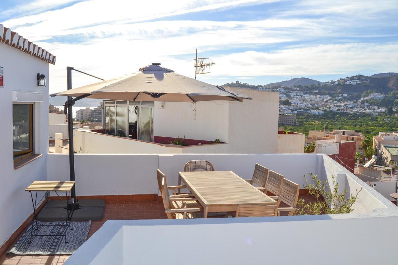 Casa Tipica Y Terraza, Maison Andalouse, Typical House With Rooftop Almuñécar Eksteriør billede